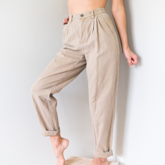 80s high waisted pants